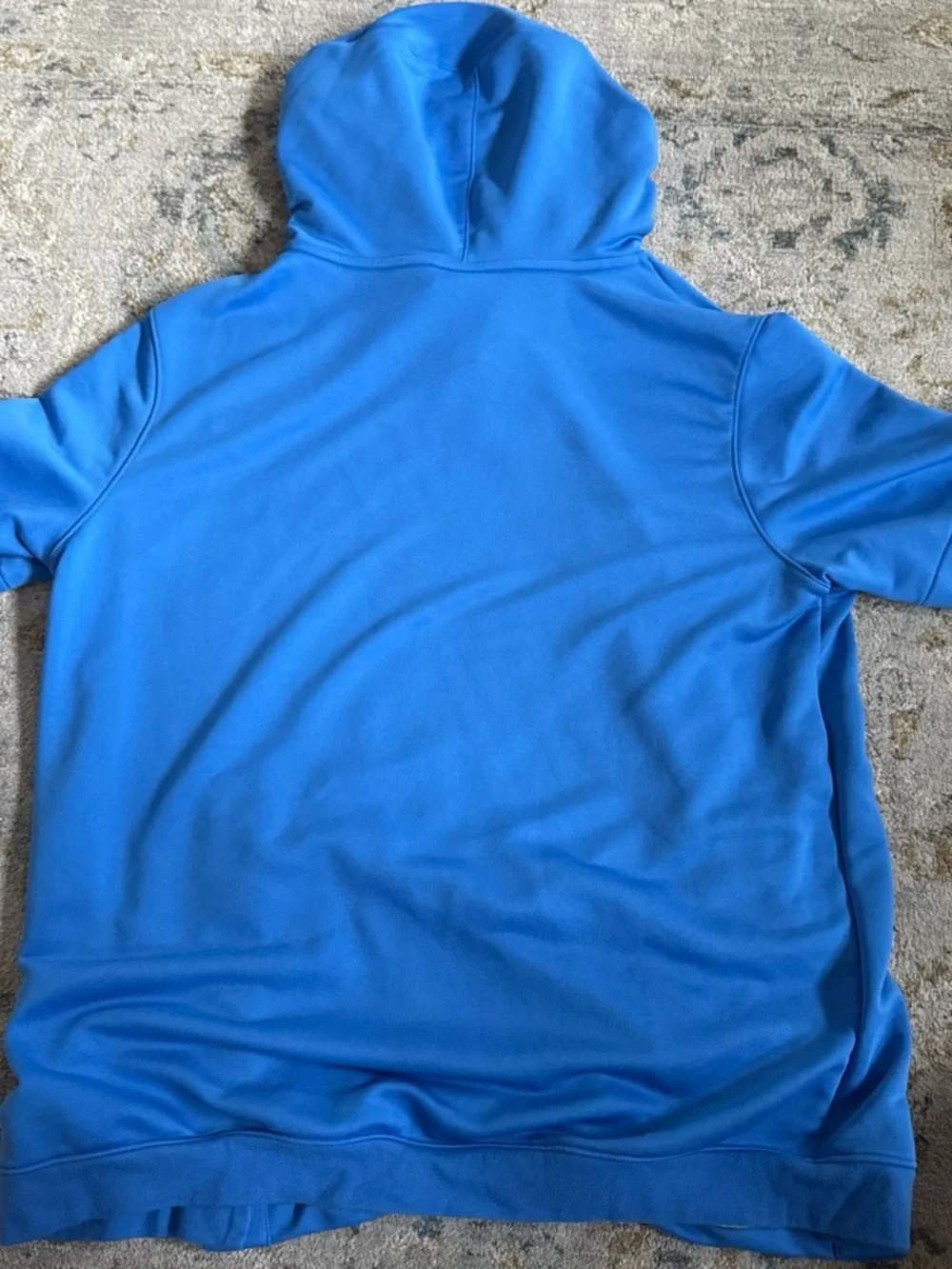 Nike Boston Red Sox Blue and Yellow Hoodie